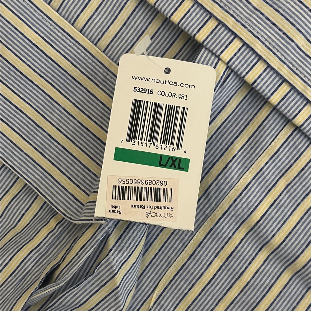 Nautica Men's Cotton Bathrobe - Picture 6 of 6